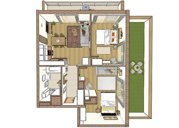 Apartment Free Parking Sweet