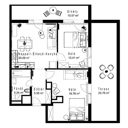Apartman Free Parking Sweet Budapest